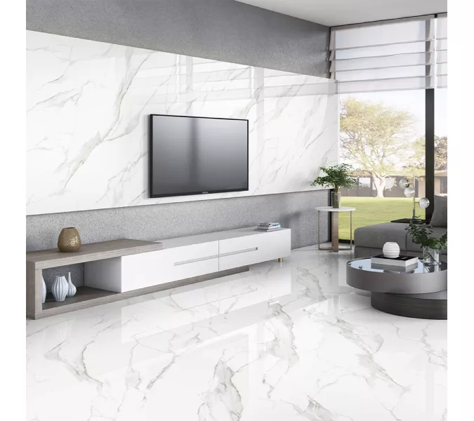 Керамогранит AVS Arctic White 60x120 полированный, изображение 6