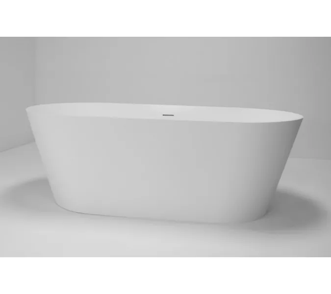 Ванна из искусственного камня ABBER Stein AS9605 белая матовая, изображение 8