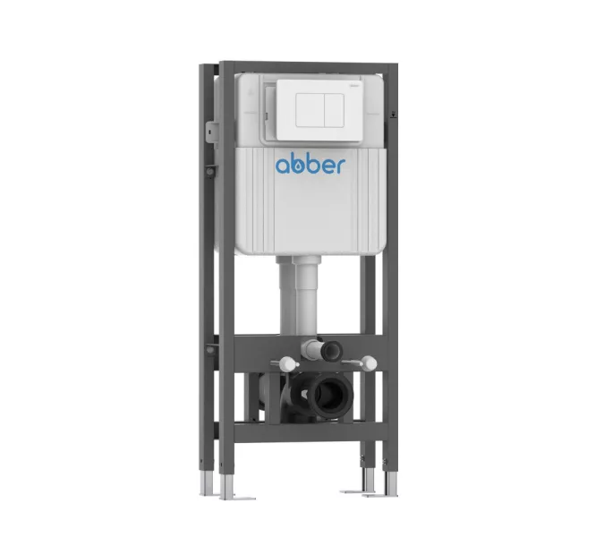 Инсталляция двойная самонесущая ABBER AC0106 для двух подвесных унитазов