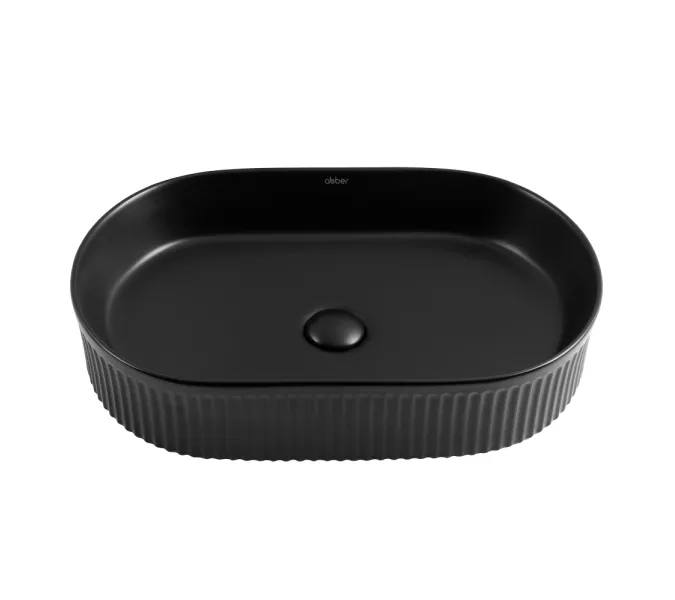 Раковина накладная ABBER Bequem AC2116MB черная матовая, Выбрать цвет: Черный матовый, изображение 2