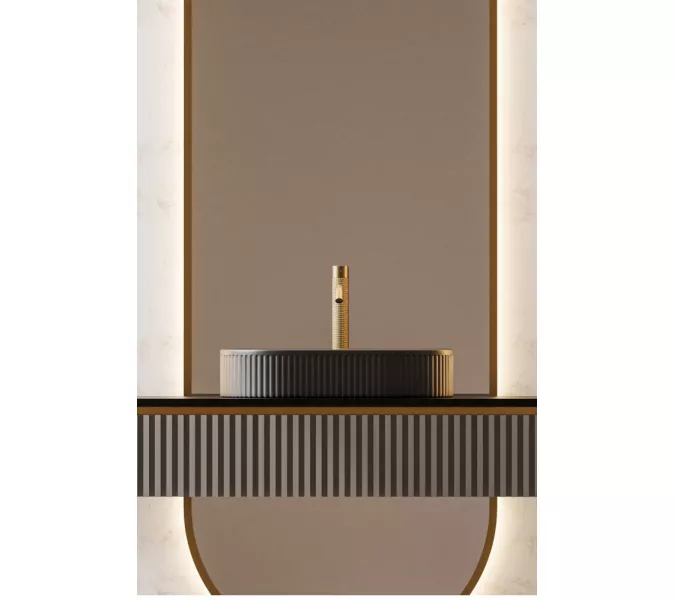 Раковина накладная ABBER Bequem AC2116MB черная матовая, Выбрать цвет: Черный матовый, изображение 5