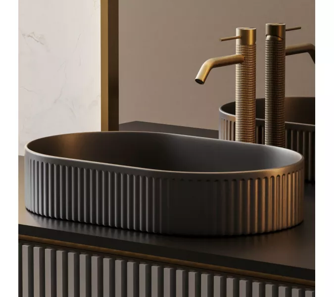 Раковина накладная ABBER Bequem AC2116MB черная матовая, Выбрать цвет: Черный матовый, изображение 4