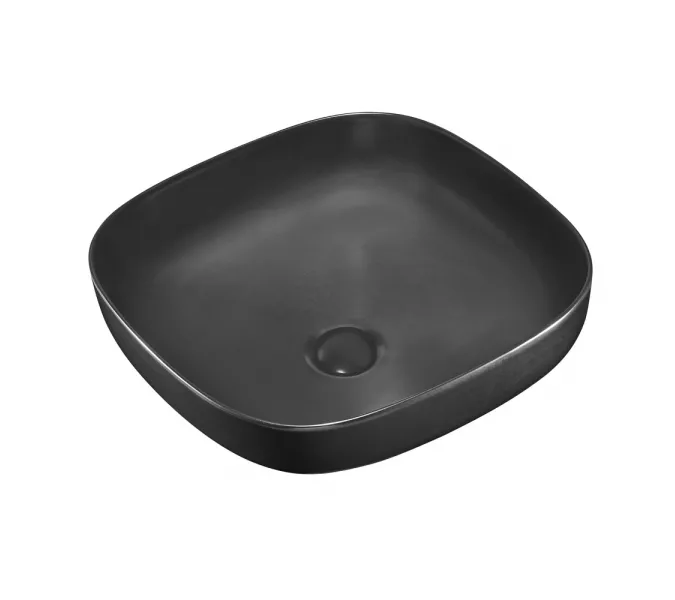 Раковина накладная ABBER Rechteck AC2217MB черная матовая, Выбрать цвет: Черный матовый