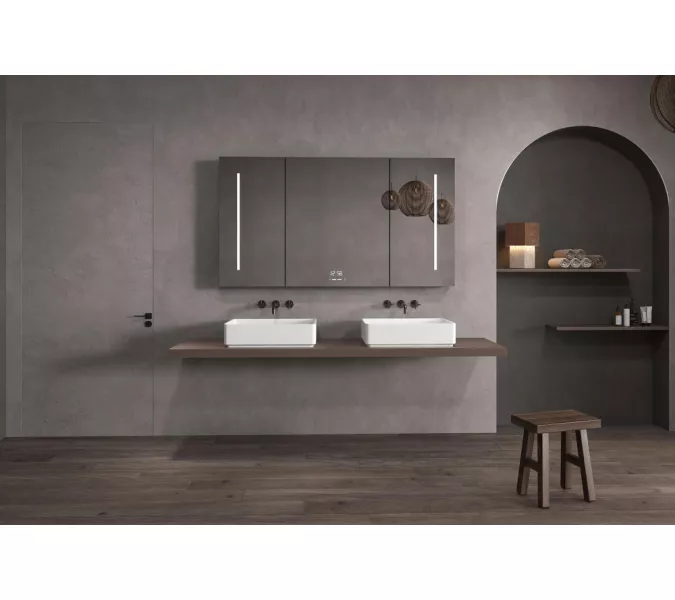 Раковина накладная ABBER Stein AS2634 белая матовая, изображение 3