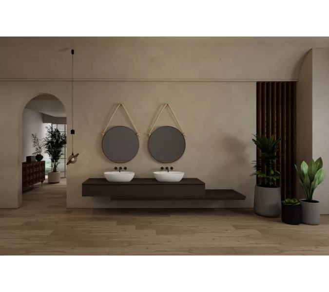 Раковина накладная ABBER Stein AS2636 белая матовая, изображение 3