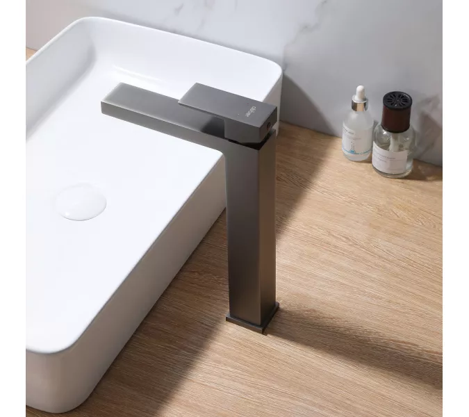 Смеситель ABBER Daheim AF8211NG для раковины, никель, Выбрать цвет: Никель, изображение 2