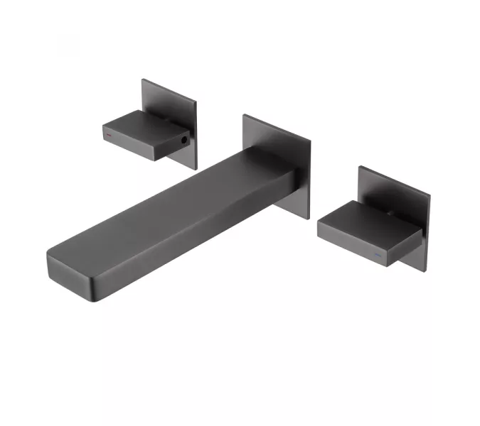 Смеситель ABBER Daheim AF82122NG для раковины скрытого монтажа, никель, Выбрать цвет: Никель