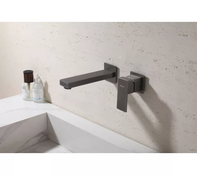 Смеситель ABBER Daheim AF8212NG для раковины скрытого монтажа, никель, Выбрать цвет: Никель, изображение 2