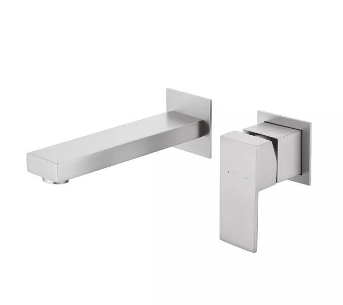 Смеситель ABBER Daheim AF8212SP для раковины скрытого монтажа, сатин, Выбрать цвет: Сатин