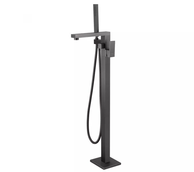 Смеситель ABBER Daheim AF8215NG напольный, никель, Выбрать цвет: Никель