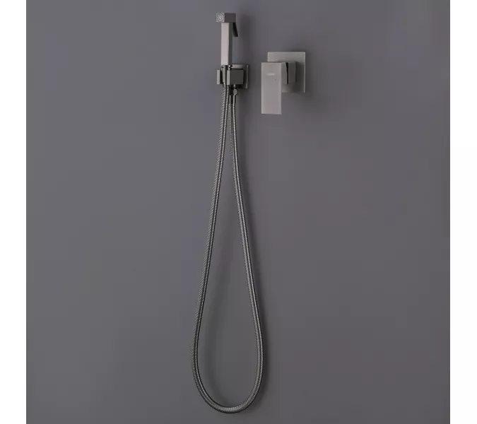 Смеситель ABBER Daheim AF8225NG с гигиеническим душем, никель, Выбрать цвет: Никель, изображение 3