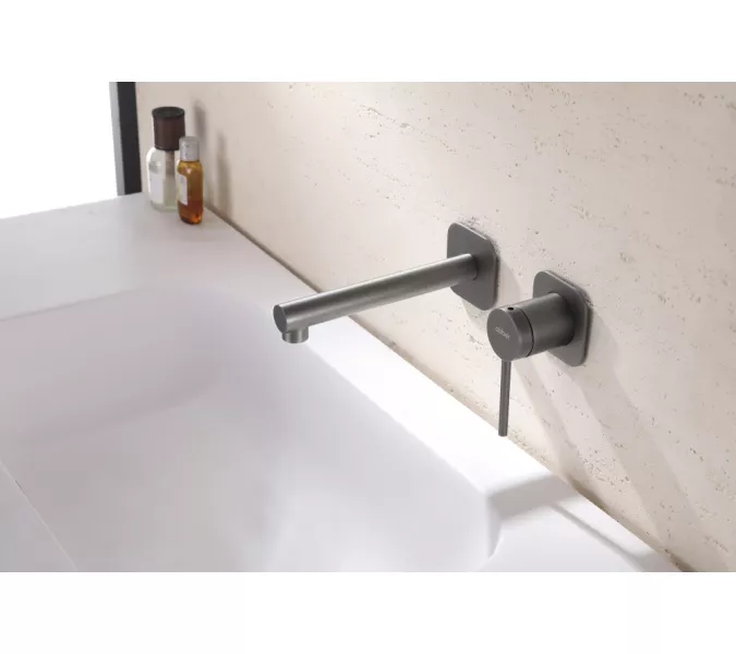 Смеситель ABBER Emotion AF8812NG для раковины скрытого монтажа, никель, Выбрать цвет: Никель, изображение 2