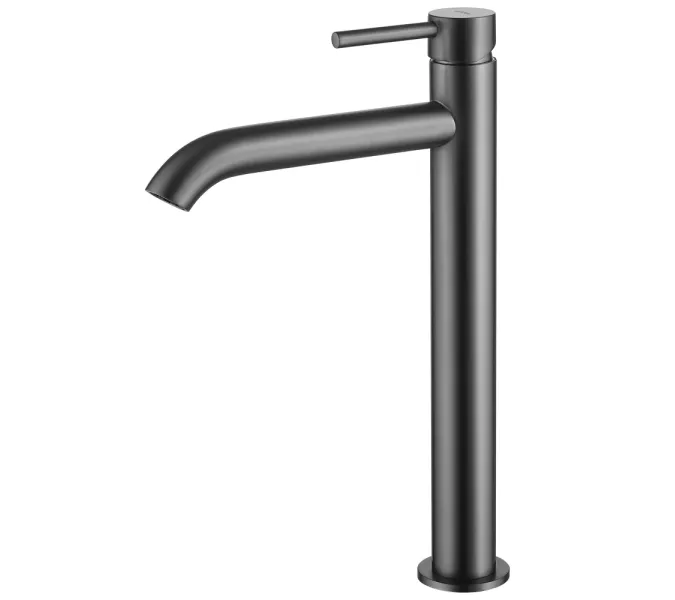 Смеситель ABBER Wasser Kreis AF8111NG для накладной раковины, никель, Выбрать цвет: Никель