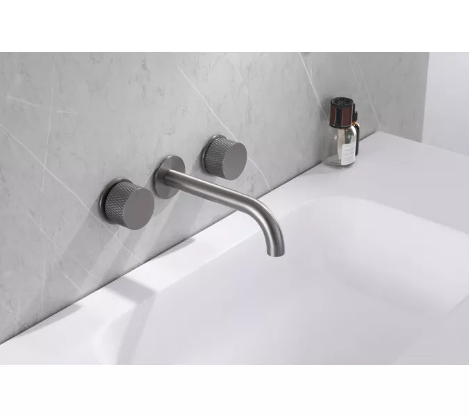 Смеситель ABBER Wasser Kreis AF81122NG для раковины скрытого монтажа, никель, Выбрать цвет: Никель, изображение 2