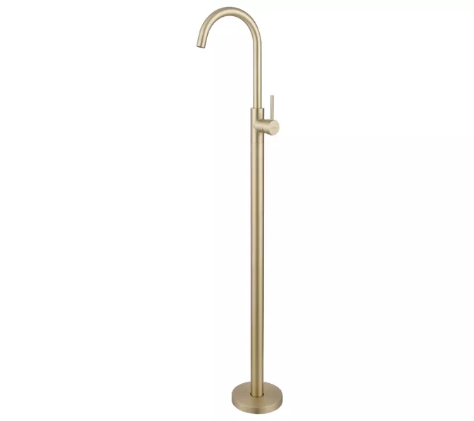 Смеситель ABBER Wasser Kreis AF8141G напольный для раковины, золото матовое, Выбрать цвет: Золото матовое