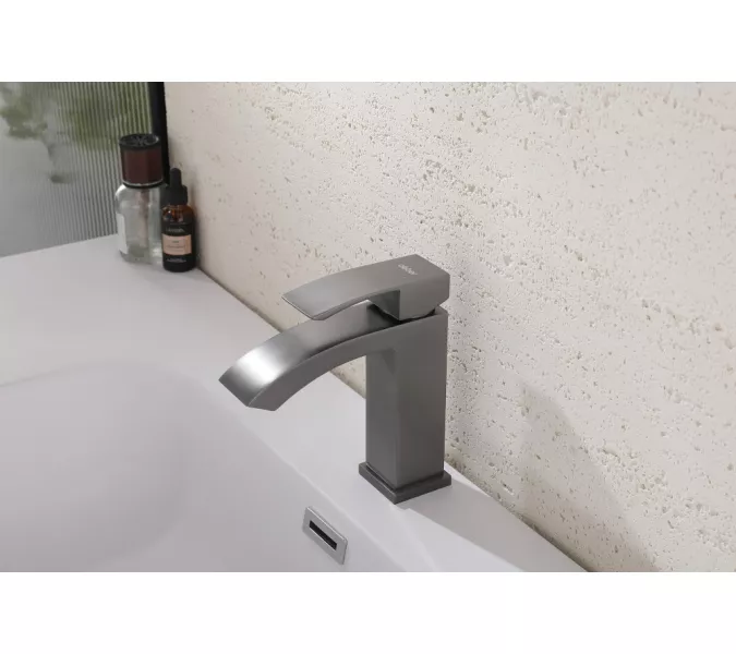 Смеситель ABBER Wasserfall AF8610NG для раковины, никель, Выбрать цвет: Никель, изображение 2