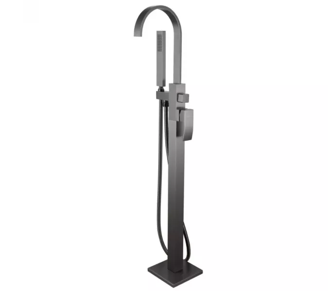 Смеситель ABBER Wasserfall AF8615NG напольный, никель, Выбрать цвет: Никель