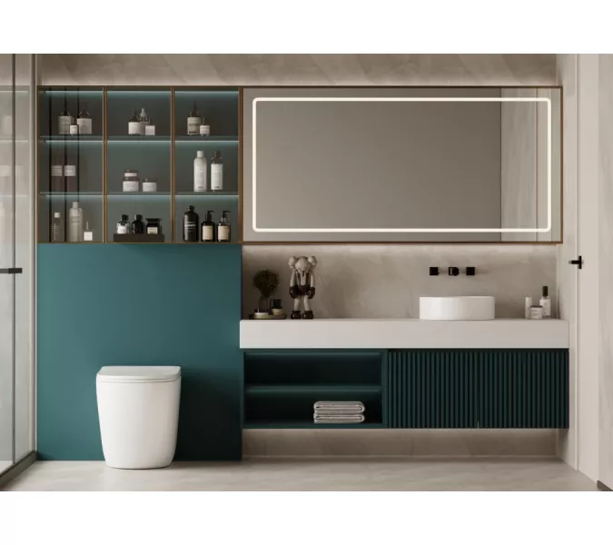 Унитаз ABBER Bequem AC1111TMW приставной белый матовый, безободковый, смыв торнадо, Выбрать цвет: Белый, изображение 3