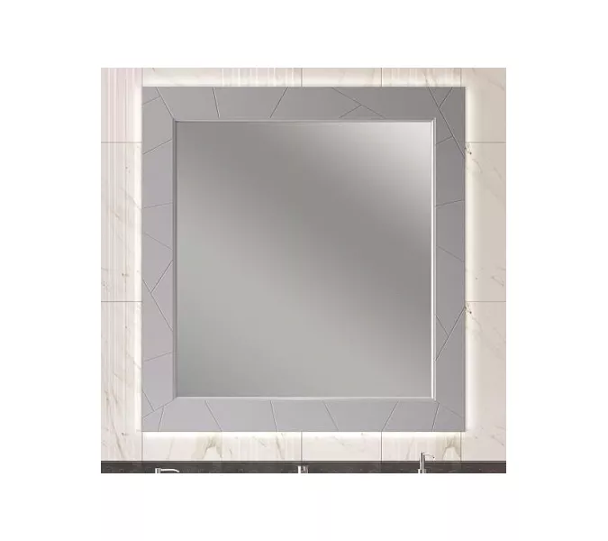 Зеркало OPADIRIS Луиджи серый, Выбрать цвет: Серый, Выбрать размер: 100