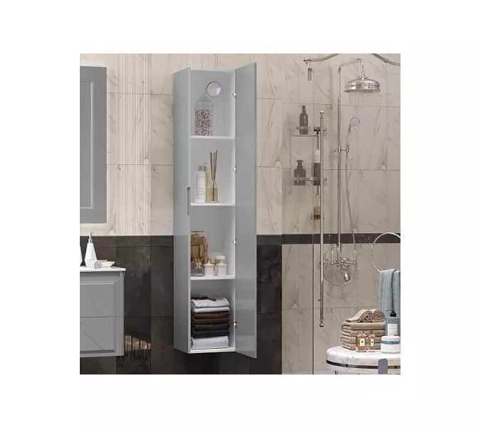 Пенал универсальный OPADIRIS Луиджи  серый, Выбрать цвет: Серый, изображение 3