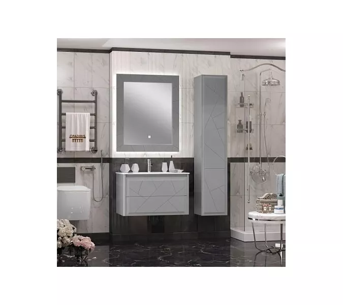 Пенал универсальный OPADIRIS Луиджи  серый, Выбрать цвет: Серый, изображение 4