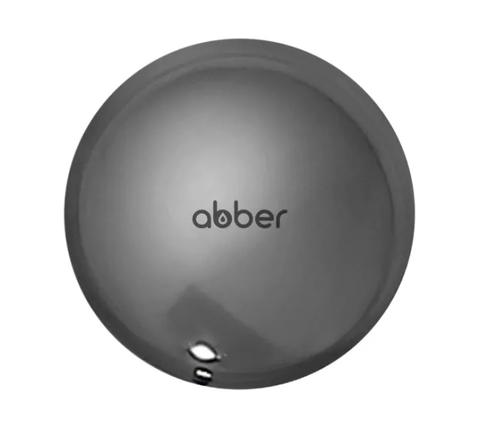 Накладка на слив для раковины ABBER AC0014GS серебро, керамика, Выбрать цвет: Серебро