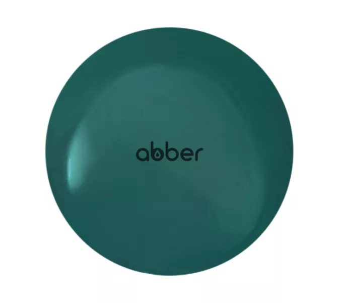 Накладка на слив для раковины ABBER AC0014MBG темно зеленая, керамика, Выбрать цвет: темно зеленая