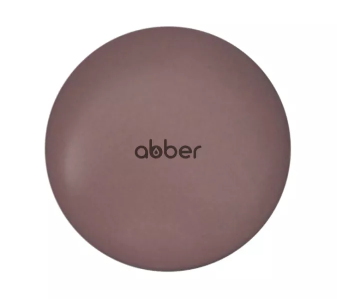 Накладка на слив для раковины ABBER AC0014MC коричневая матовая, керамика, Выбрать цвет: коричневая матовая