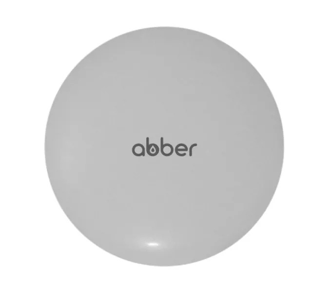 Накладка на слив для раковины ABBER AC0014MLG светло-серая матовая, керамика, Выбрать цвет: светло-серая матовая