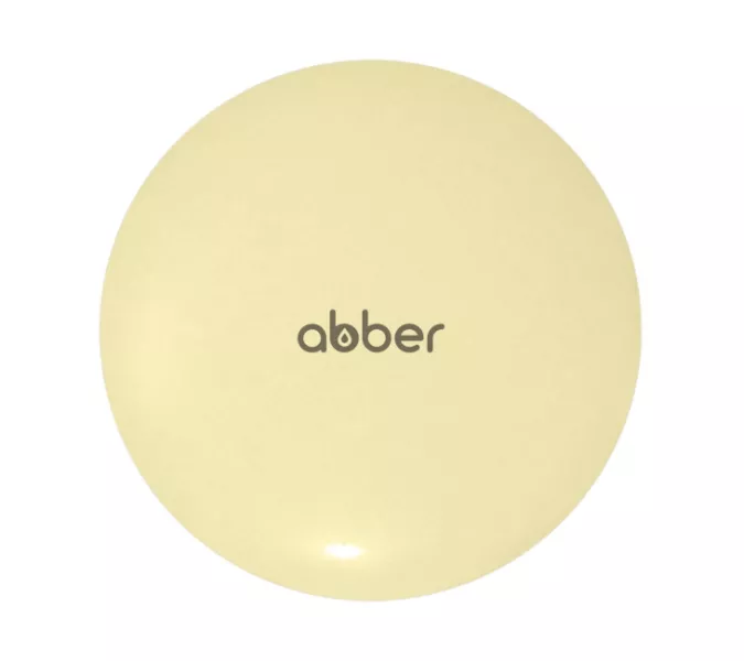 Накладка на слив для раковины ABBER AC0014MY желтая матовая, керамика, Выбрать цвет: желтая матовая