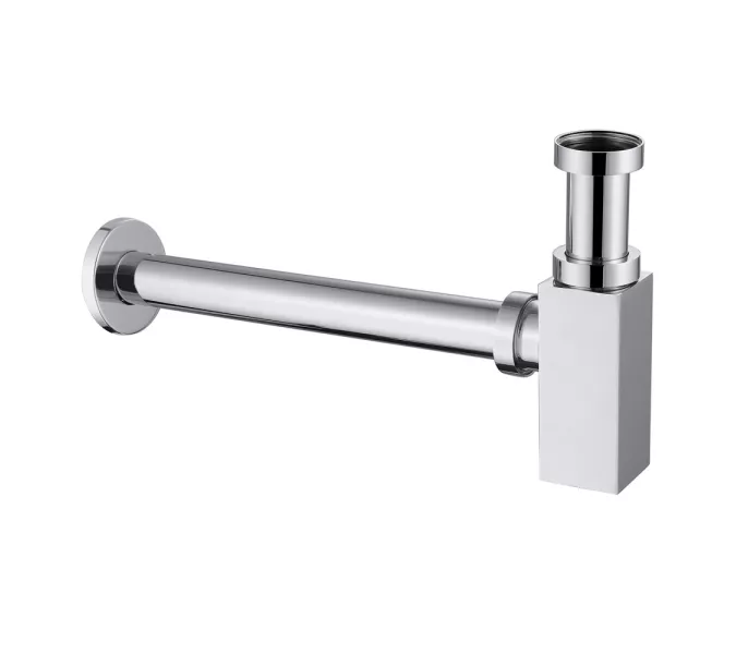 Сифон для раковины ABBER AF0031 хром, Выбрать цвет: Хром