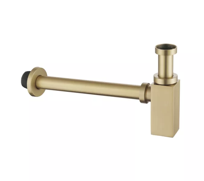 Сифон для раковины ABBER AF0031G золото матовое, Выбрать цвет: Золото матовое