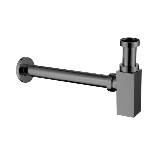 Сифон для раковины ABBER AF0031NG, никель, Выбрать цвет: Никель