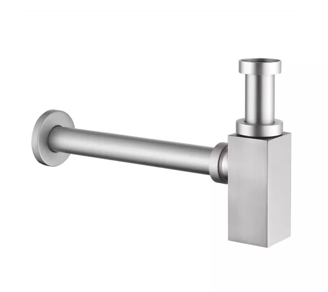 Сифон для раковины ABBER AF0031SP сатин, Выбрать цвет: Сатин