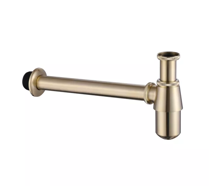 Сифон для раковины ABBER AF0032G золото матовое, Выбрать цвет: Золото матовое