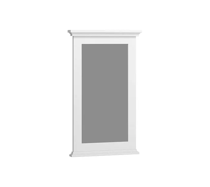 Зеркало OPADIRIS  Палермо  белый матовый, Выбрать цвет: Белый, Выбрать размер: 50