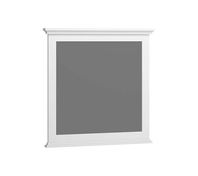 Зеркало OPADIRIS  Палермо  белый матовый, Выбрать цвет: Белый, Выбрать размер: 90