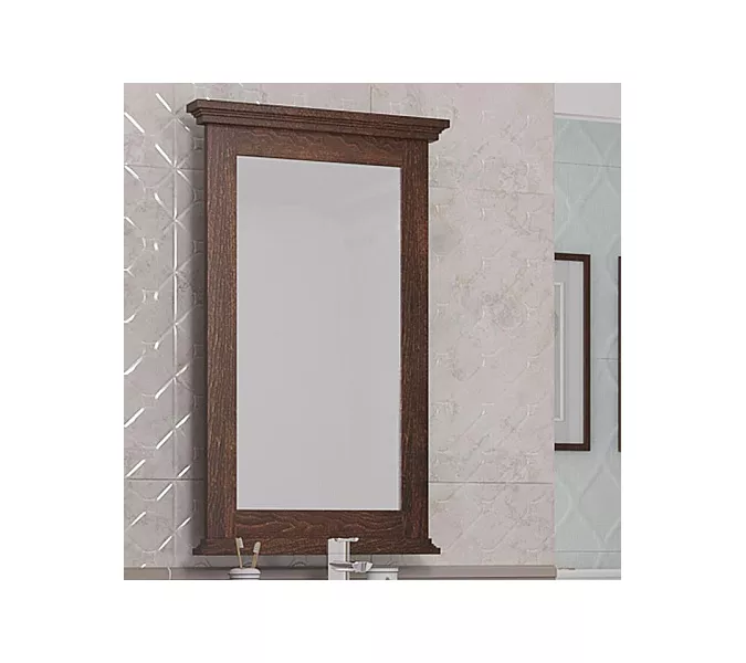 Зеркало OPADIRIS  Палермо Светлый орех, Выбрать цвет: Светлый орех, Выбрать размер: 50, изображение 2