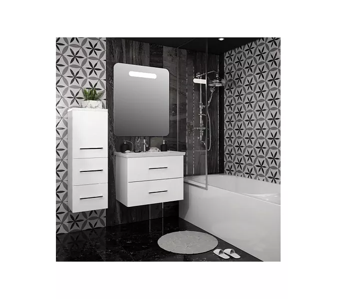 Тумба  с раковиной для ванной комнаты OPADIRIS Арабеско, Выбрать размер: 70, изображение 6