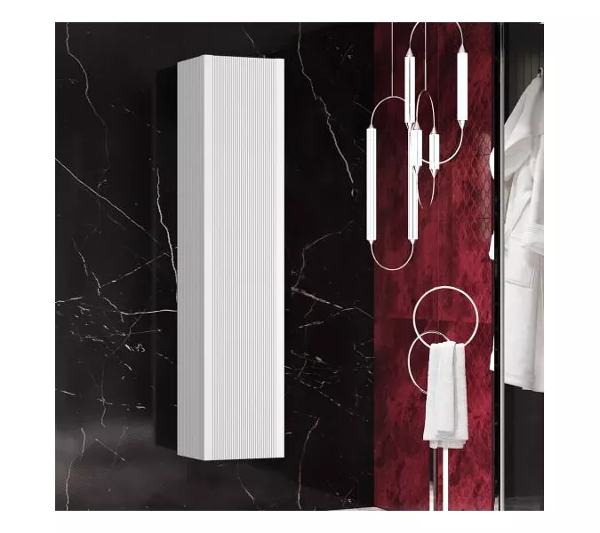 Пенал Opadiris Рубинно, универсальный, цвет Белый глянцевый, Выбрать цвет: Белый глянцевый, изображение 2