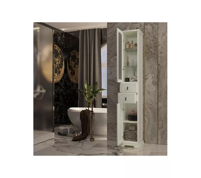 Пенал OPADIRIS Риспекто-30 левый/правый  слоновая кость, Выбрать цвет: Слоновая кость, Ориентация: Левая, изображение 3