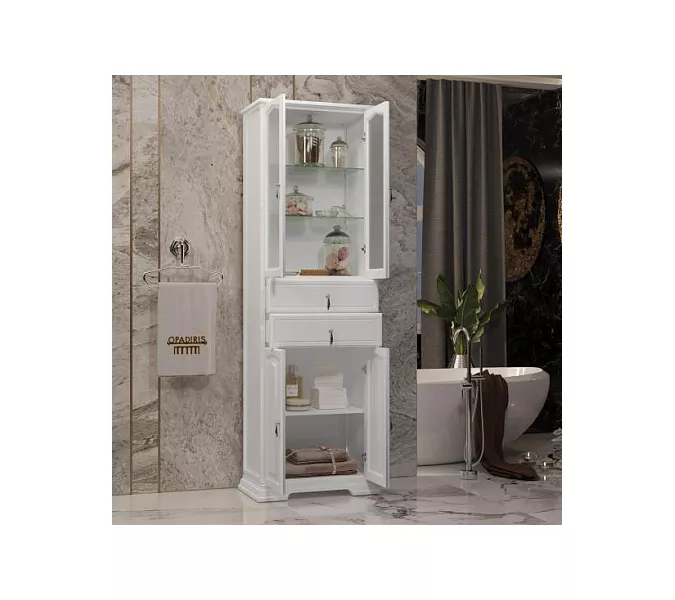 Пенал OPADIRIS Риспекто-60 Белый матовый, Выбрать цвет: Белый, изображение 3