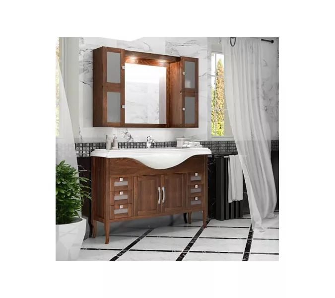 Зеркало OPADIRIS Мираж 65/80, светлый орех, Выбрать размер: 65, изображение 5