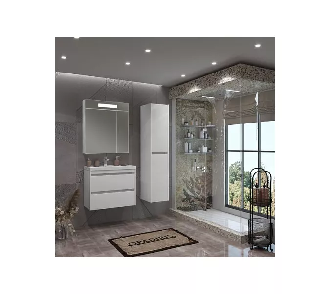 Зеркальный шкафчик OPADIRIS Фреш, Выбрать размер: 70, изображение 7