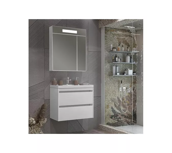 Зеркальный шкафчик OPADIRIS Фреш, Выбрать размер: 70, изображение 6