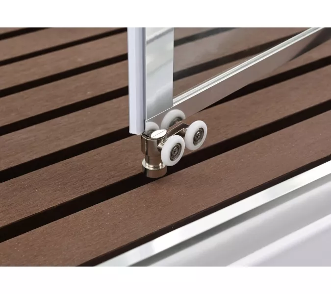 Душевая кабина AvaCan V2080/2090/2010 прозрачное/низкий, Цвет стекла: прозрачное, Цвет профиля: Хром, Выбрать размер: 80х80, Внешний вид: без гидромассажа, Наличие крыши: нет, изображение 8