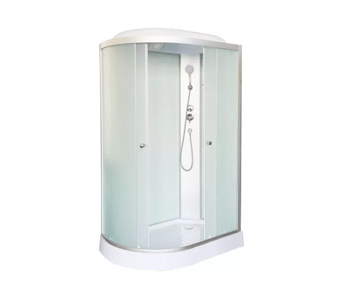 Душевая кабина Dto LM902 L/R матовое/низкий поддон, Тип поддона: Низкий, Выбрать размер: 120х80, Внешний вид: без гидромассажа, Наличие крыши: есть, Ориентация: правая