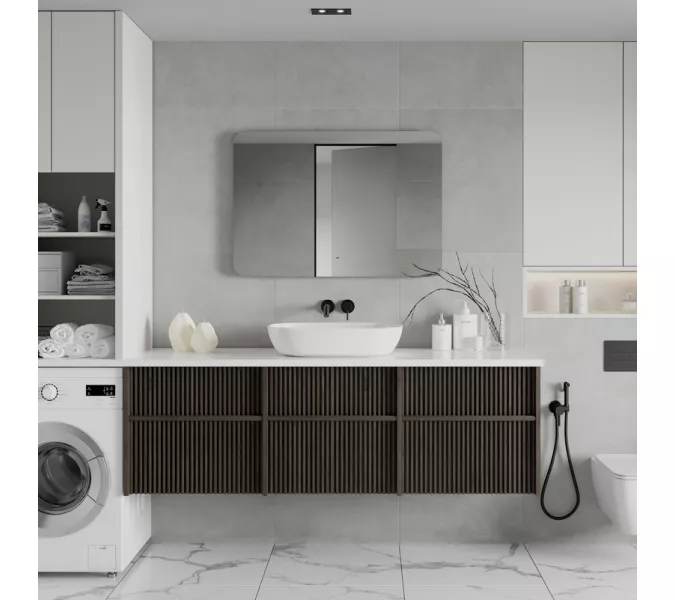 Зеркало ACWEN "Burzhe Led"  с бесконтактным сенсором, Внешний вид: горизонтальное, Выбрать размер: 100x70, изображение 2