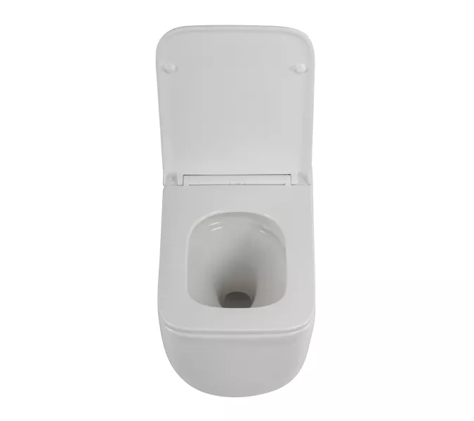 Унитаз подвесной безободковый с сиденьем BelBagno LUCE BB076CH-TOR/SC, изображение 6