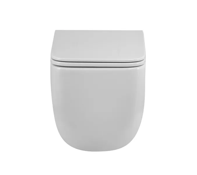 Унитаз подвесной безободковый с сиденьем BelBagno LUCE BB076CH-TOR/SC, изображение 5